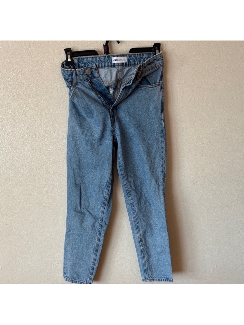 Zara Light Blue High-Rise Women's Jeans